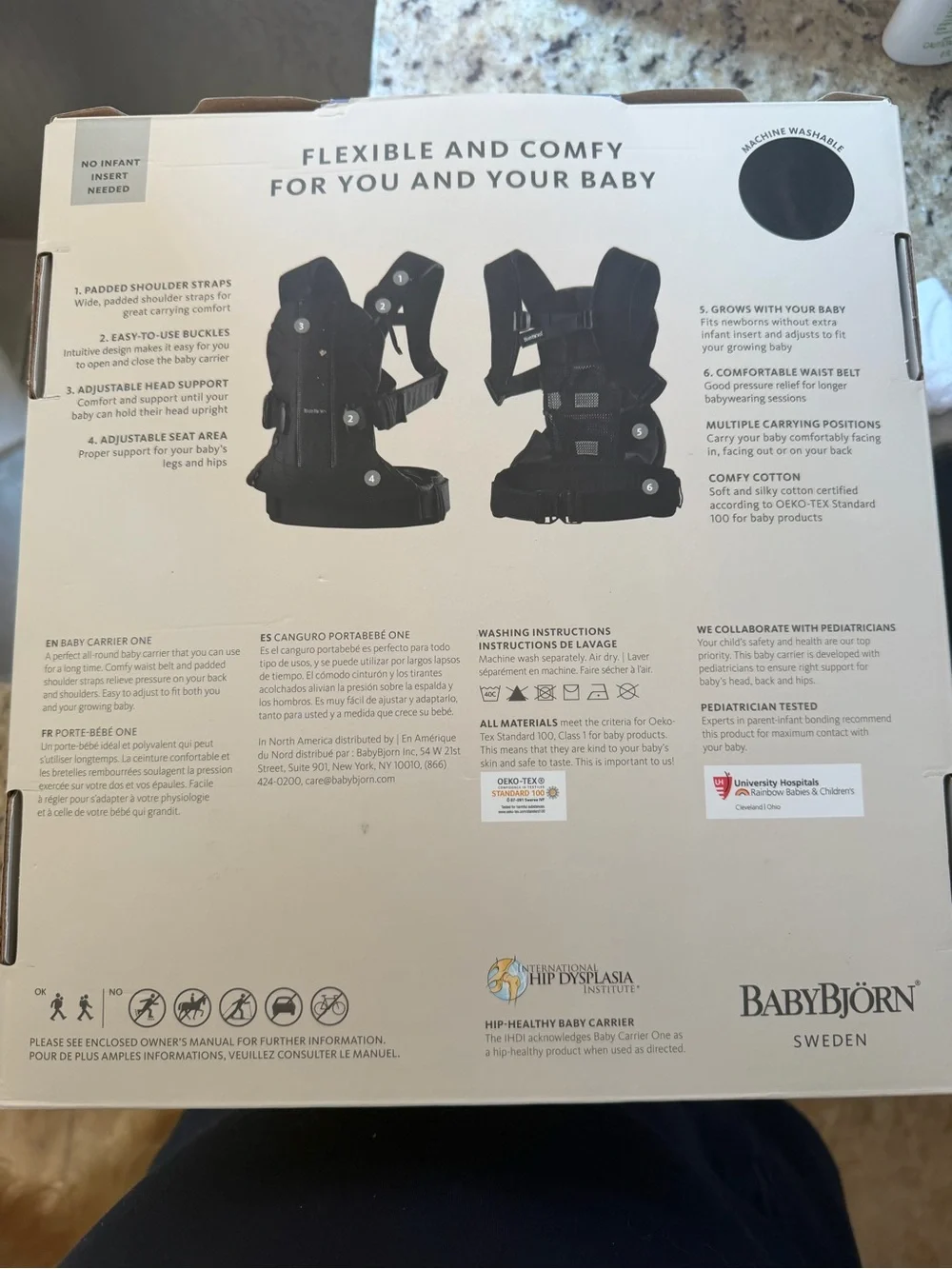 Baby Bjorn Carrier One - Black